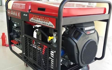 موتور برق 9.2 کیلووات بنزینی سه فاز استارتی المکس مدل SHT11500 - تصویر 3