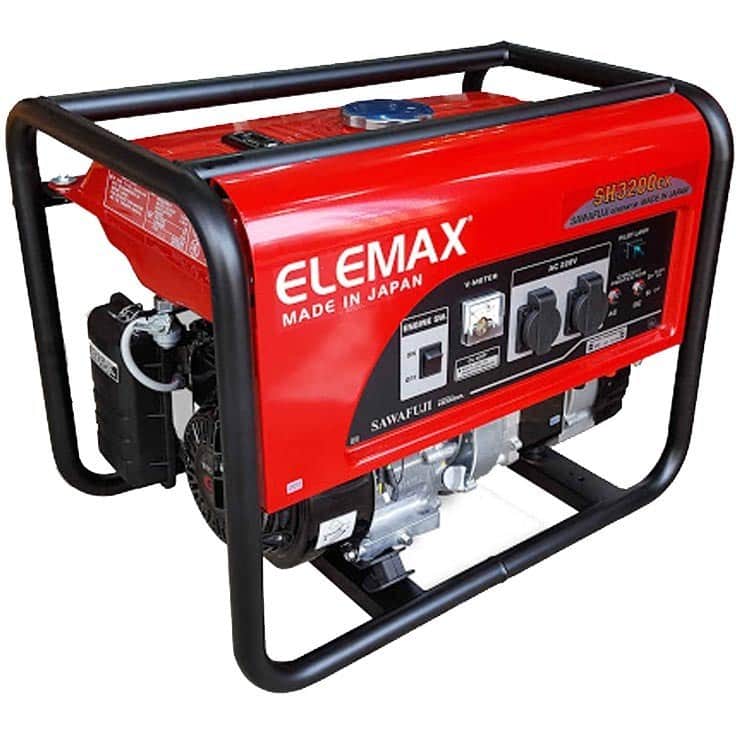 موتور برق 2.6 کیلووات بنزینی تک فاز هندلی المکس مدل SH3200EX - تصویر 1