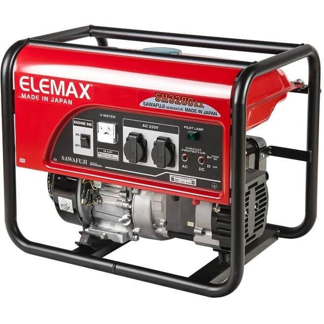 موتور برق 2.6 کیلووات بنزینی تک فاز هندلی المکس مدل SH3200EX - تصویر 3