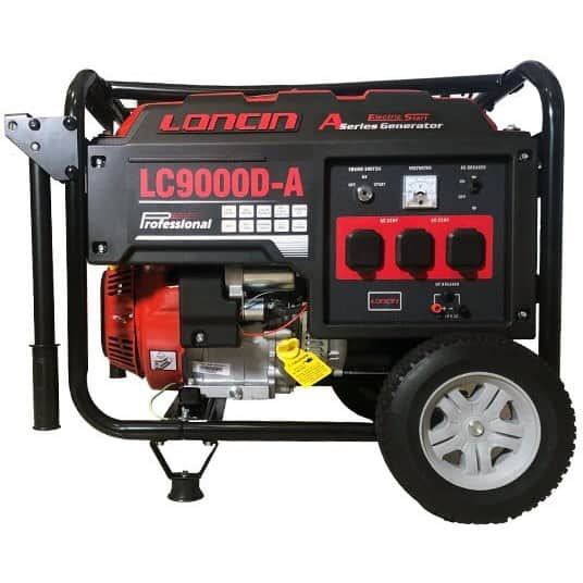 موتور برق 6 کیلووات دوگانه سوز لانسین مدل LC9000DAS