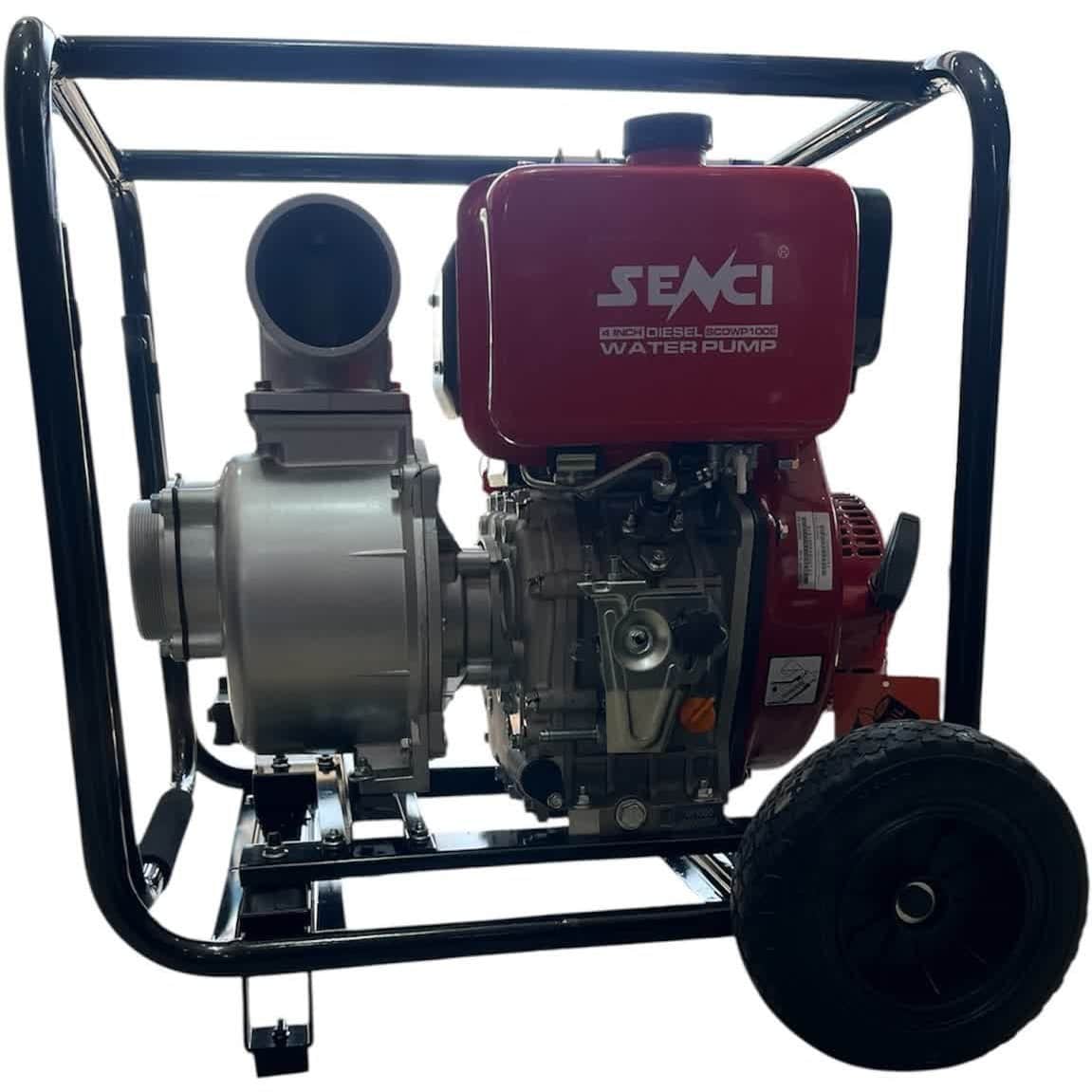 موتور پمپ 4 اینچ دیزلی سنسی مدل SCDW100E - تصویر 1