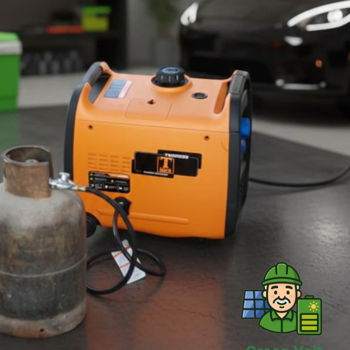 موتور برق اینورتر 5 کیلووات سه گانه سوز سایلنت استارتی تیوان مدل TW5000i - تصویر 2