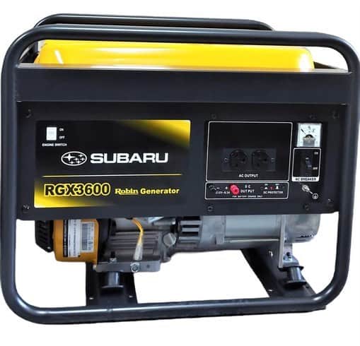 موتور برق 3 کیلووات تک فاز بنزینی هندلی روبین مدل RGX3600 - تصویر 3