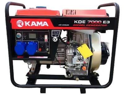 موتور برق 5.5 کیلووات دیزلی سه فاز استارتی کاما مدل KDE7000E3