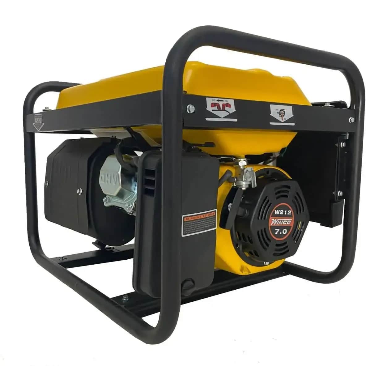 موتور برق 3 کیلووات بنزینی  تکفاز استارتی وینکو مدل +R5500DWHB - تصویر 4