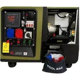 موتور برق 20 کیلووات دیزلی سایلنت سه فاز ریموت استارت یورو پاور EP22900S3D-RC - تصویر 2