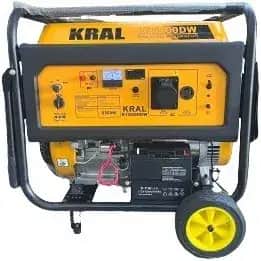 موتور برق ۸.۵ کیلووات تک فاز استارتی بنزینی کرال K15000DW - تصویر 1