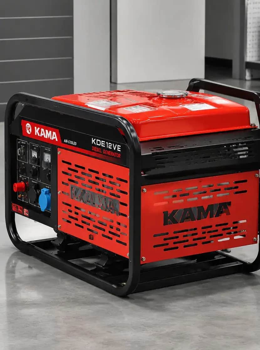 موتور برق 11 کیلووات بنزینی تکفاز اینورتری کاما مدل KD12VE92FE - تصویر 1