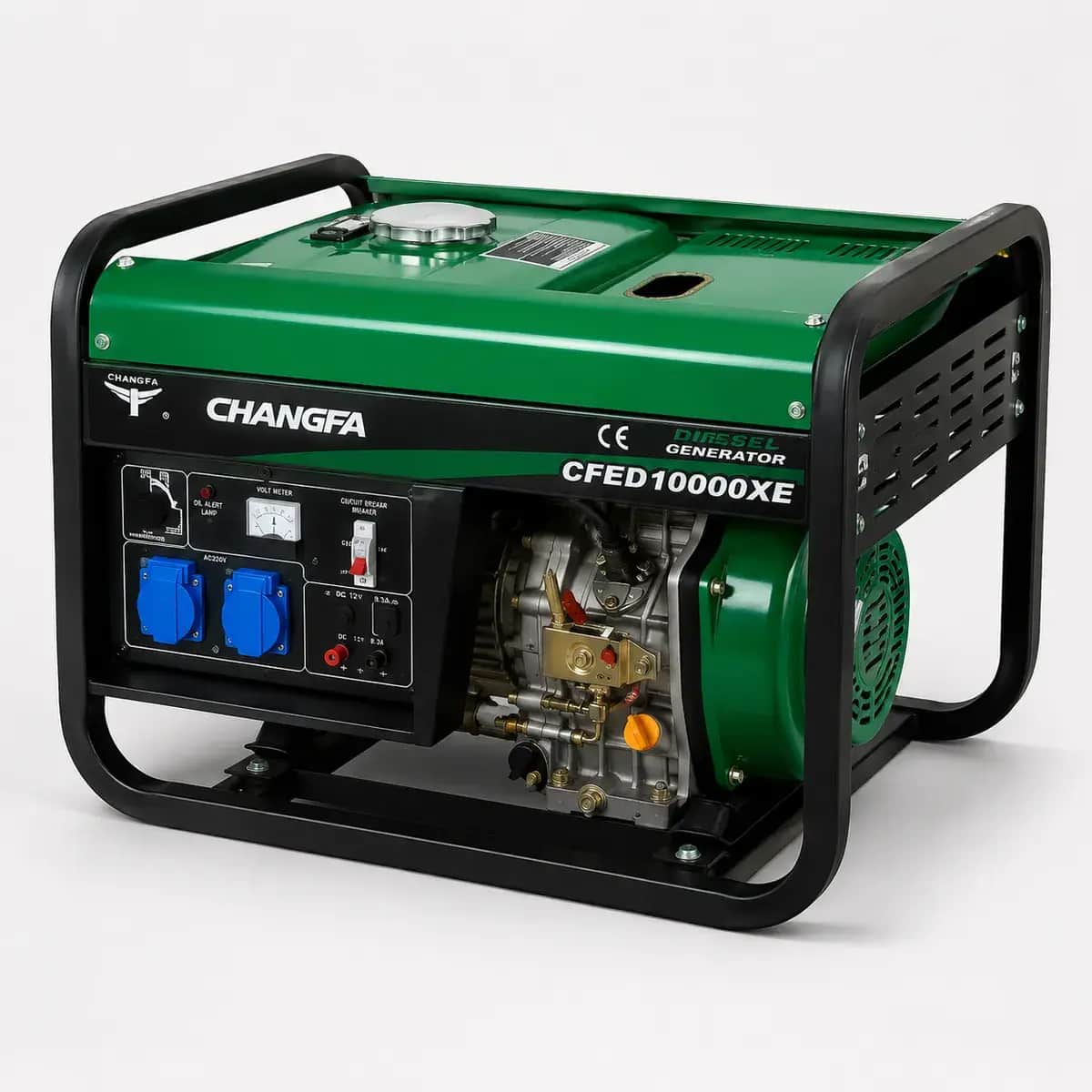 موتور برق 8 کیلووات گازوئیلی چانگفا CFED 10000 XE - تصویر 1