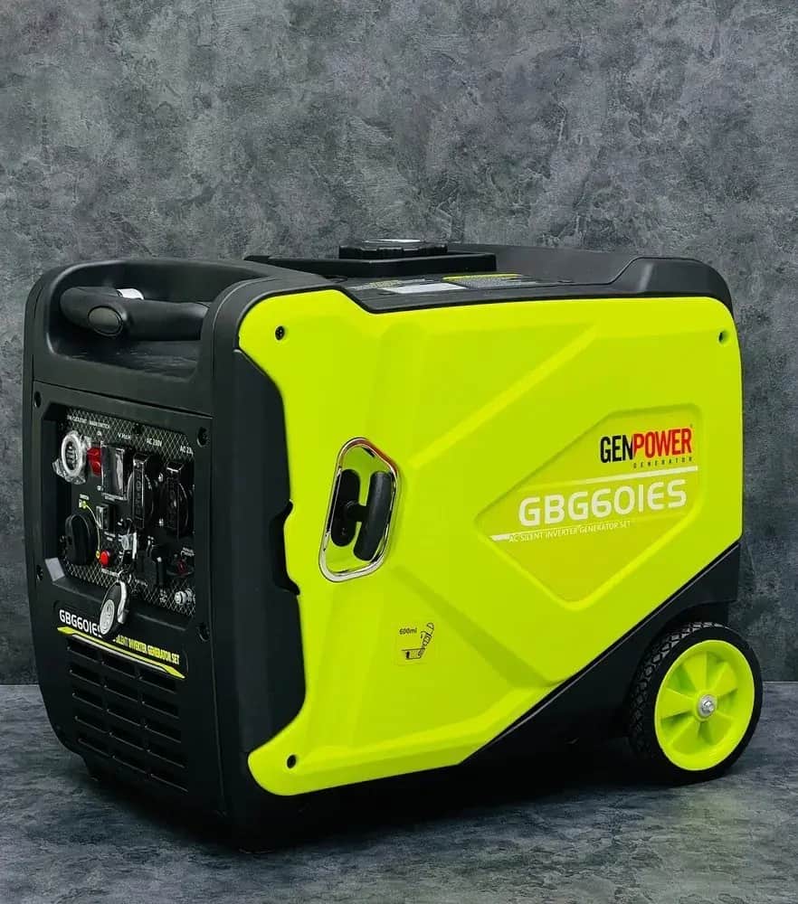 موتور برق 6 کیلووات سایلنت بنزبنی اینورتری جن پاور مدل GBG60IS - تصویر 1