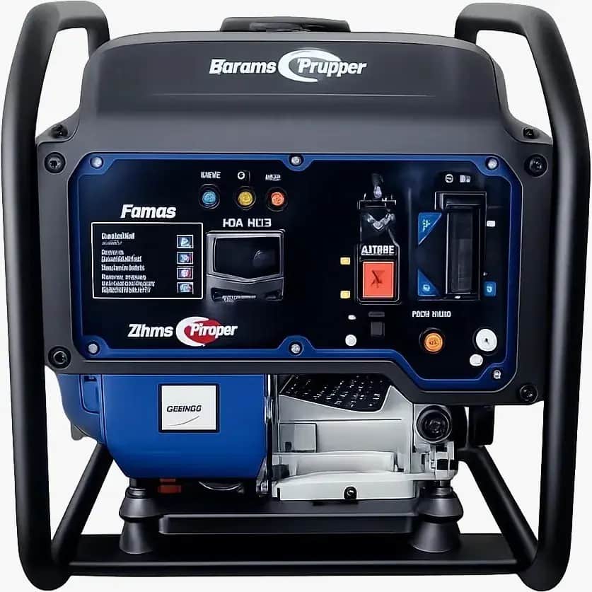 موتور برق ۳.۲ کیلووات بنزینی تک فاز استارتی جنرال پاور مدل GP6000B - تصویر 1