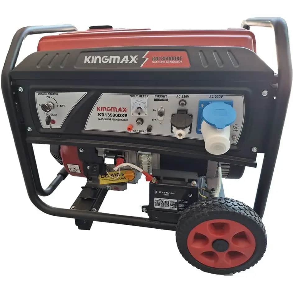موتور برق 6.4 کیلووات ( 8 کاوا ) بنرینی تمفاز استارتی کینگ مکس مدل KD13500DXE - تصویر 1