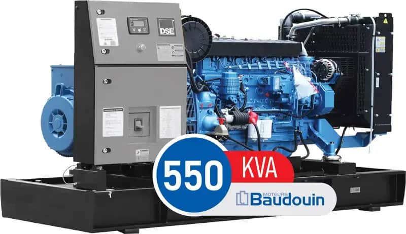 دیزل ژنراتور بادوین 550 کاوا مدل 6M21G550/5 - تصویر 1