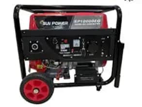 موتور برق 8.5 کیلووات بنزینی سه فاز ریموت استارت سان پاور مدل SP18000EG3 - تصویر 1