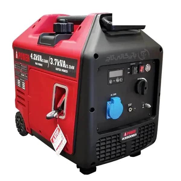 موتور برق 3.2 کیلووات بنزینی سایلنت تک فاز ریموت استارت اینورتر AiPOWER مدل A3500EDi - تصویر 1