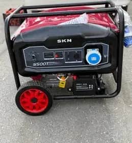موتور برق 8.5 کیلووات بنزینی تک فاز استارتی SKNمدل8500 SKN - تصویر 1
