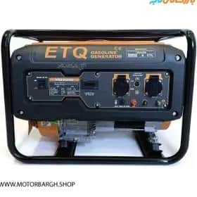 موتور برق ۳.۲ کیلووات بنزینی تک فاز هندلی ETQ مدل MG3800 - تصویر 1