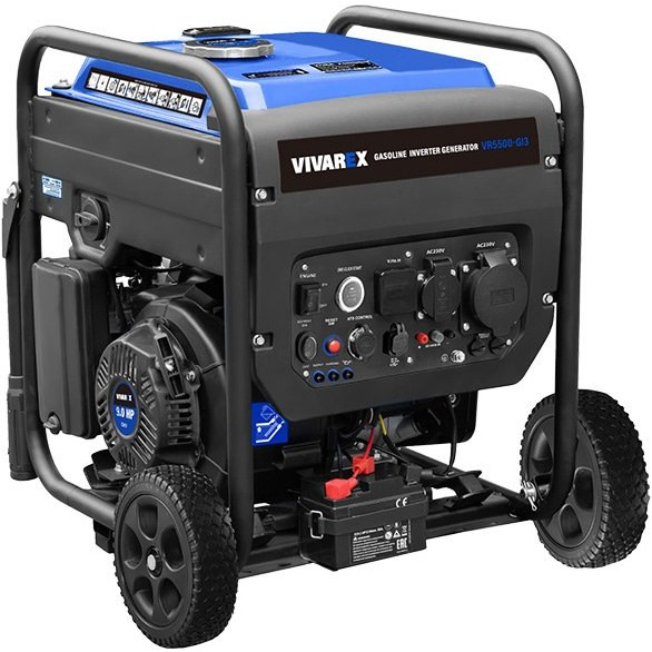 موتور برق 5.5 کیلووات سه گانه سوز ریموت دار اینورتر ویوارکس مدل VR5500-GI3