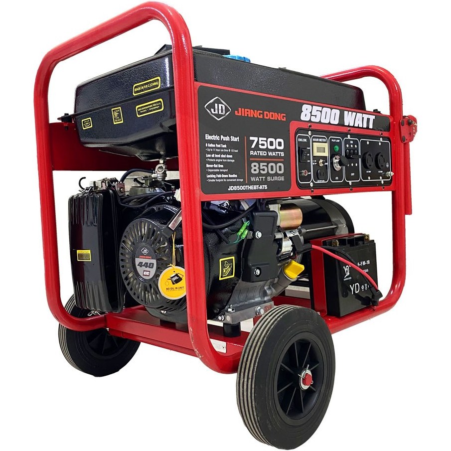 موتور برق  ۸.۵ کیلووات سه فاز استارتی جیانگ دانگ مدل JD8500THEBT-ATS