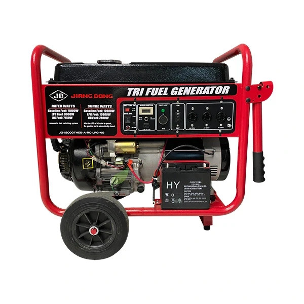 موتور برق ۱۲ کیلووات تک فاز سه فاز سه گانه سوز جیانگ دانگ مدل JD12000THEBT-A-RC-L