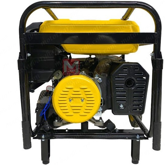 موتور برق 8.5کیلو وات بنزینی استارتی تکفاز و سه فاز سان پاور مدل 12500E3
