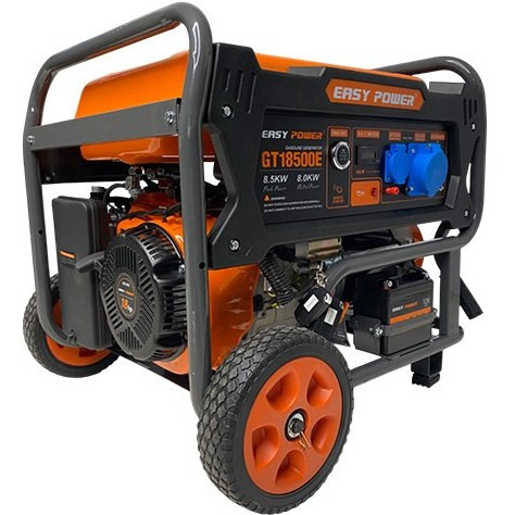 موتور برق 8.5 کیلووات بنزینی تک فاز استارتی ایزی پاور مدل GT18500E