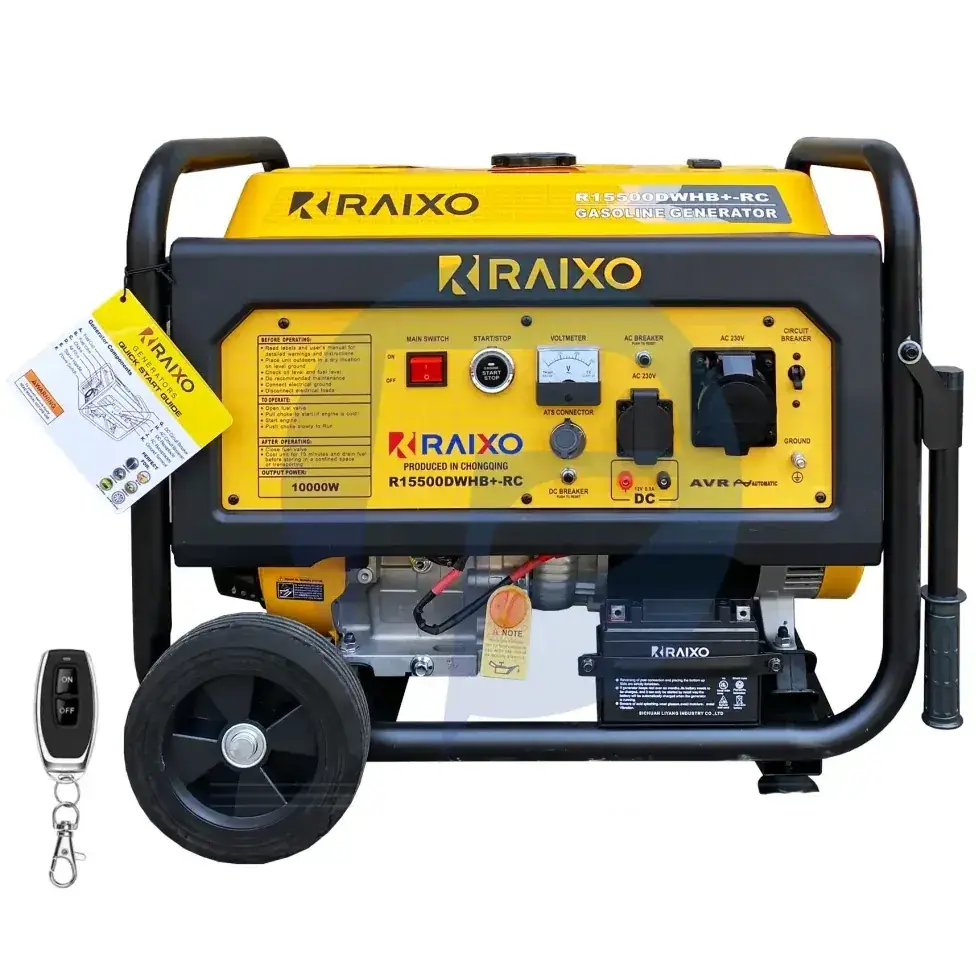 موتور برق ۱۰ کیلووات ریموت استارت راکسیو مدل R15500DWHB±RC