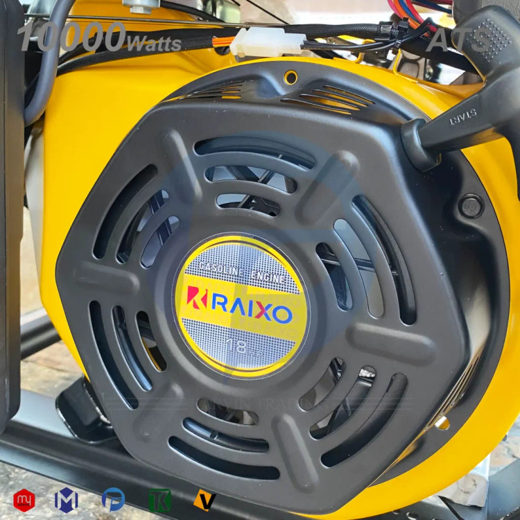 موتور برق ۱۰ کیلووات ریموت استارت راکسیو مدل R15500DWHB±RC