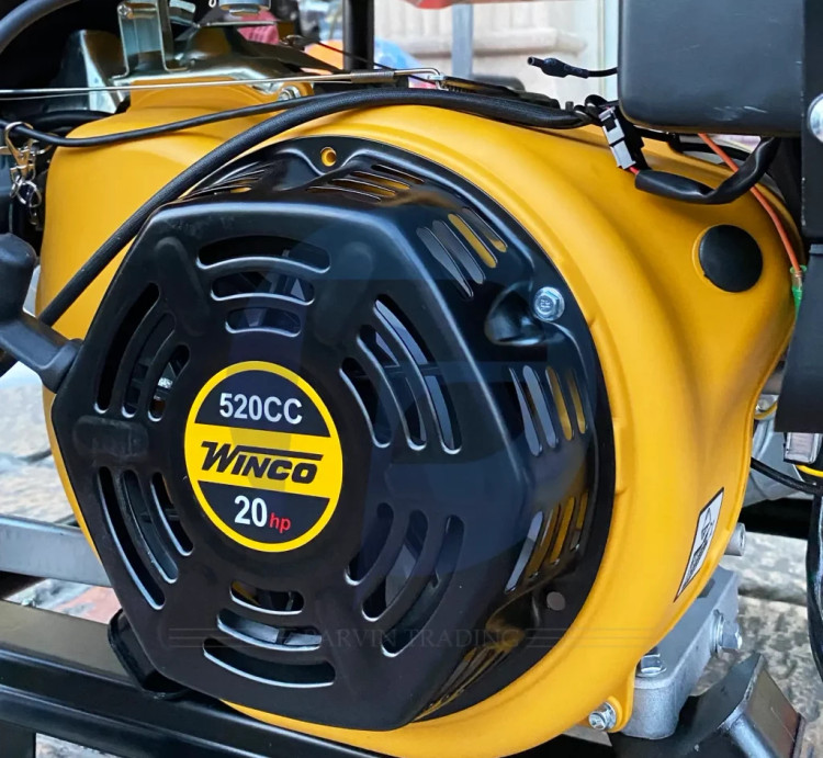 موتور برق ۱۰ کیلووات بنزینی سه فاز ریموت استارت وینکو مدل R16500DWHB