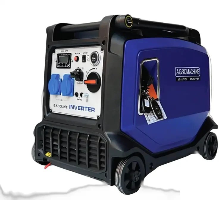 موتور برق 4.5 کیلووات بنزینی سایلنت تک فاز ریموت استارت اینورتر آگرو مدل AG5500ISER