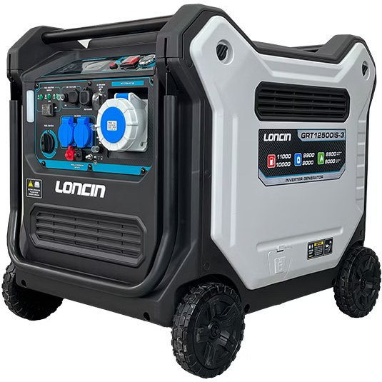 موتور برق 11 کیلووات سه گانه سوز سوپر سایلنت تک فاز استارتی لانسین مدل GRT12500iS-3