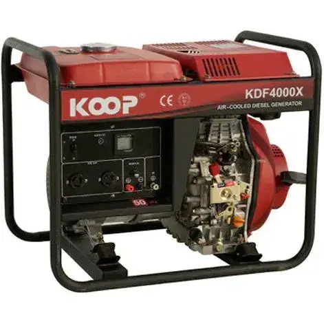 موتور برق ۲.۸ کیلو وات تک فاز دیزلی کوپ مدل KDF4000XE
