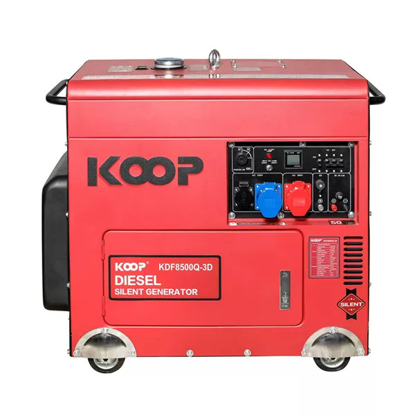 موتور برق ۶ کیلو وات تک فاز و سه فاز استارتی دیزلی کوپ KDF8500Q-3D