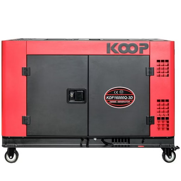 موتور برق ۱۱ کیلووات سه فاز سایلنت استارتی دیزلی کوپ مدل KDF16000Q-3D
