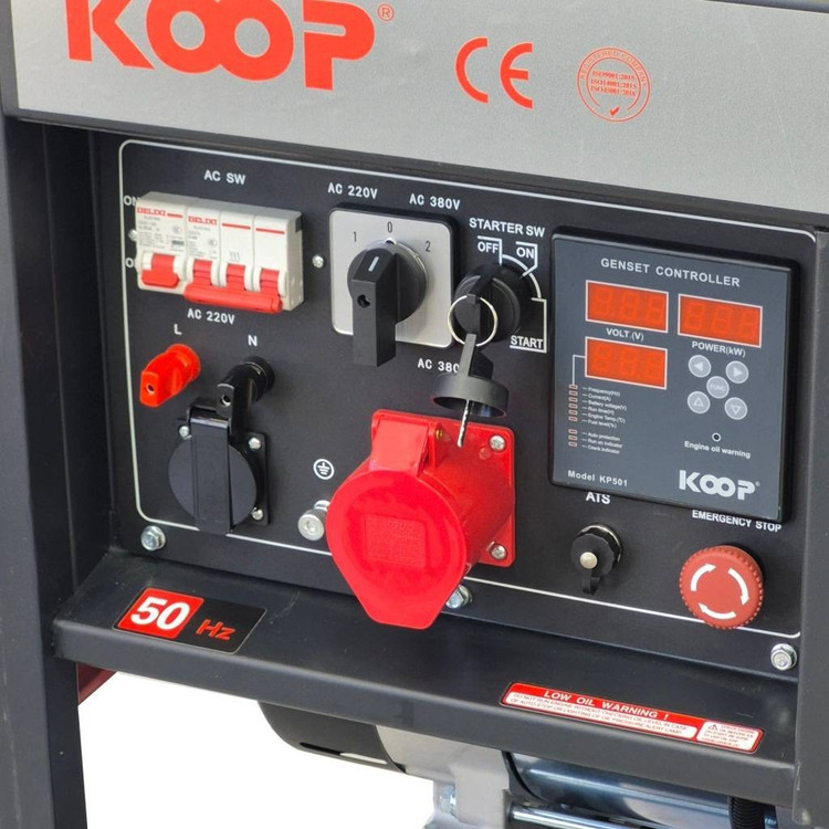 موتور برق 16 کیلووات تک فاز و سه فاز استارتی دیزلی کوپ KDF23500 XE-3D
