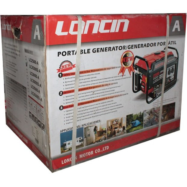موتور برق 0.8 کیلووات بنزینی تک فاز هندلی لانسین مدل LC1600J