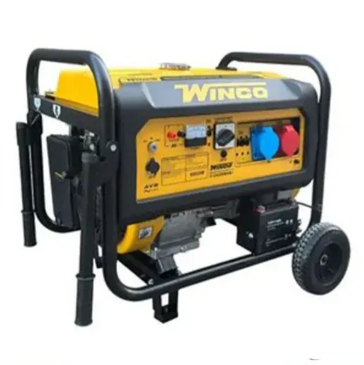 موتور برق 10 کیلووات سه گانه سوز سه فاز ریموت استارت وینکو مدل R16600DWHB+ATS