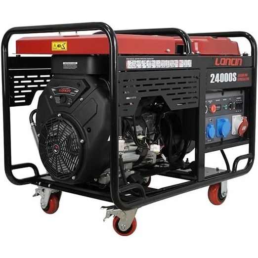 موتور برق ۱۸ کیلووات بنزینی سه فاز استارتی لانسین مدل LC24000S