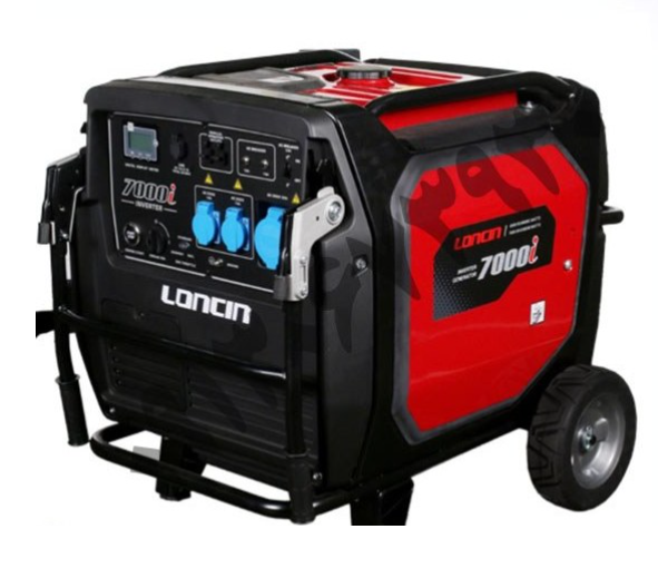 موتور برق ۷ کیلو وات بنزینی سایلنت تک فاز استارتی لانسین LC7500i