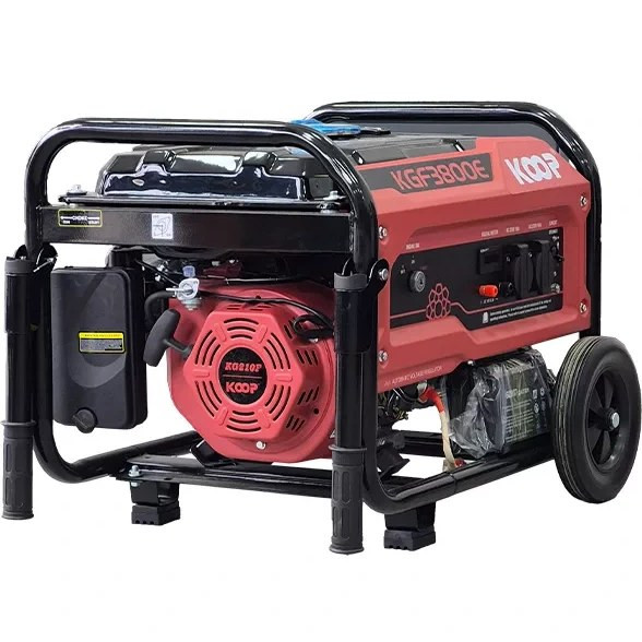موتور برق 2.8 کیلووات تک فاز بنزینی استارتی کوپ KGF3800E
