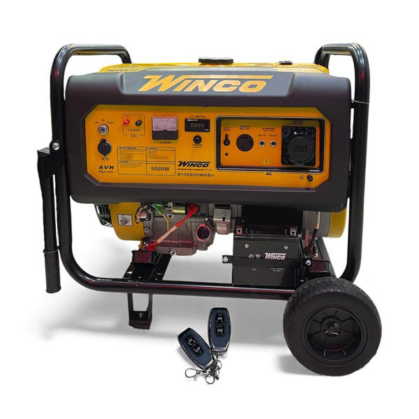 موتوربرق 10 کیلووات سه گانه سوز تکفاز ریموت استارت وینکو مدل +R15600DWHB