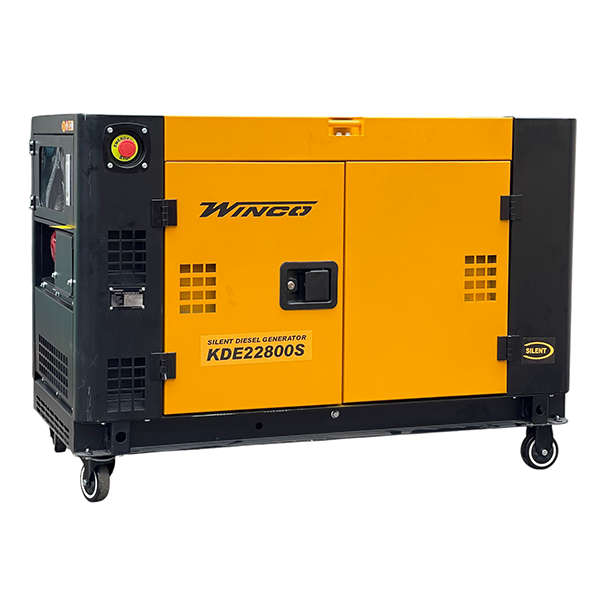 موتور برق 22 کاوا (18 کیلووات) دیزلی سایلنت سه فاز ریموت استارت وینکو مدل KDE22800S