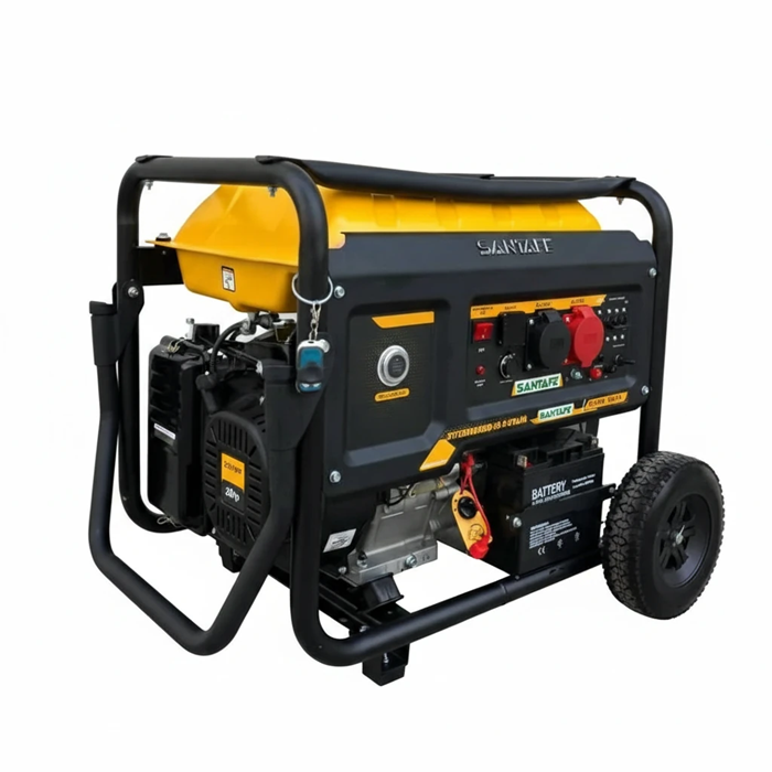 موتور برق 12 کیلووات سه گانه سوز سه فاز ریموت استارت سانتافه مدل STF29900DXEW-R