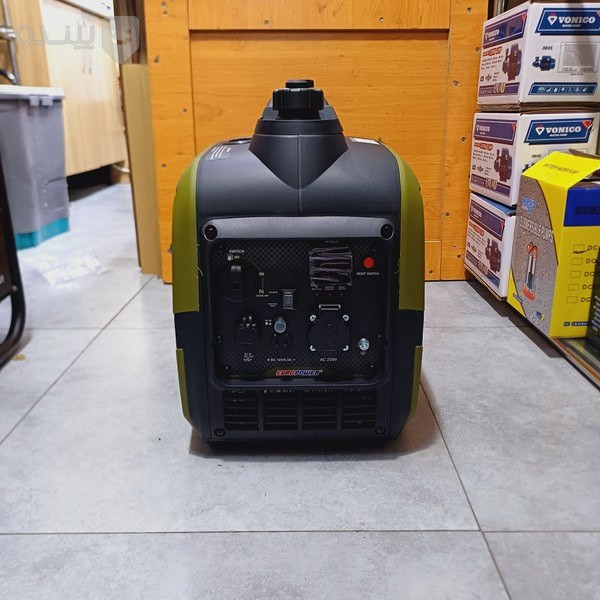 موتور برق ۳ کیلووات بنزینی سایلنت تک فاز هندلی اینورتری یورو پاور مدل EP5700S-INV