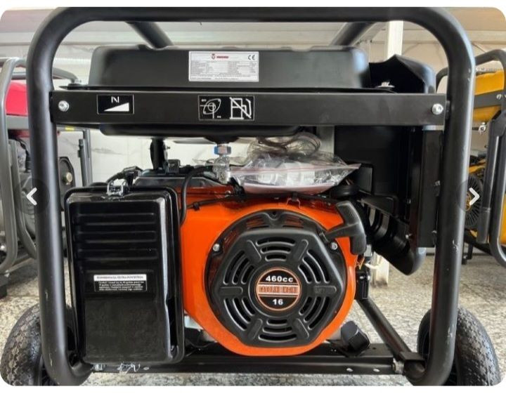 موتور برق 8.5 کیلووات تک فاز و سه فاز بنزینی استارتی کینگ وی KGG10000E-T