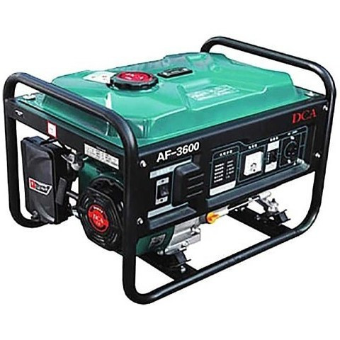 موتور برق ۲.۸ کیلو وات تک فاز استارتی بنزینی دی سی ای مدل AF3600