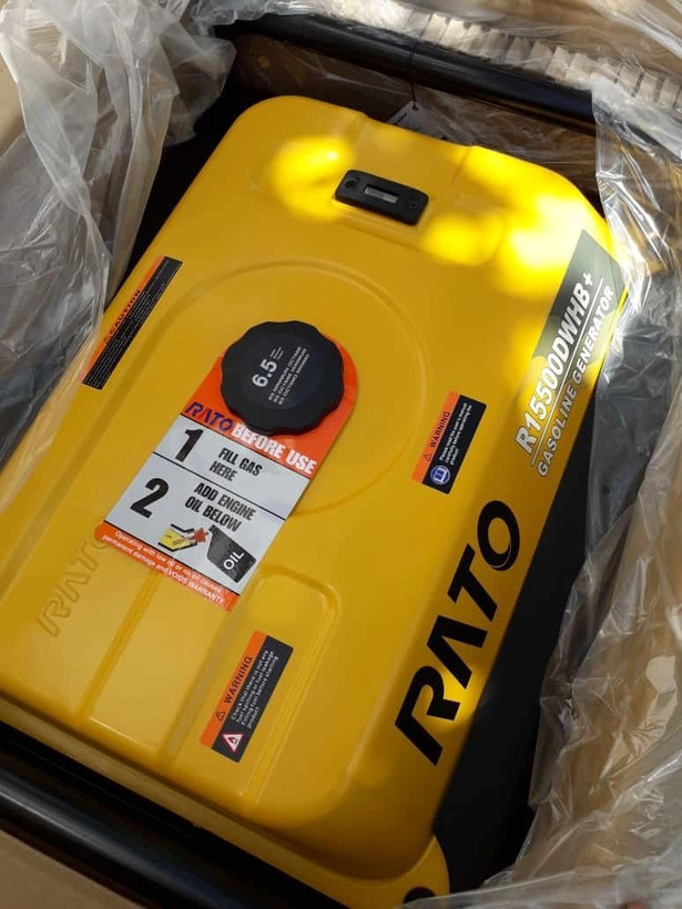 موتور برق 8.5 کیلو وات تک فاز استارتی بنزینی راتو مدل R15500DWHB