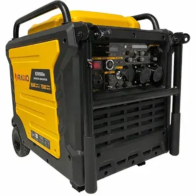 موتور برق ۹ کیلووات سایلنت بنزینی تک فاز  ریموت استارت راکسیو مدل RB10500ie