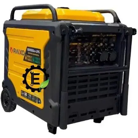 موتور برق 8.5 کیلووات سایلنت سه گانه سوز ریموت دار راکسیو مدل RB9000IE+LPG 