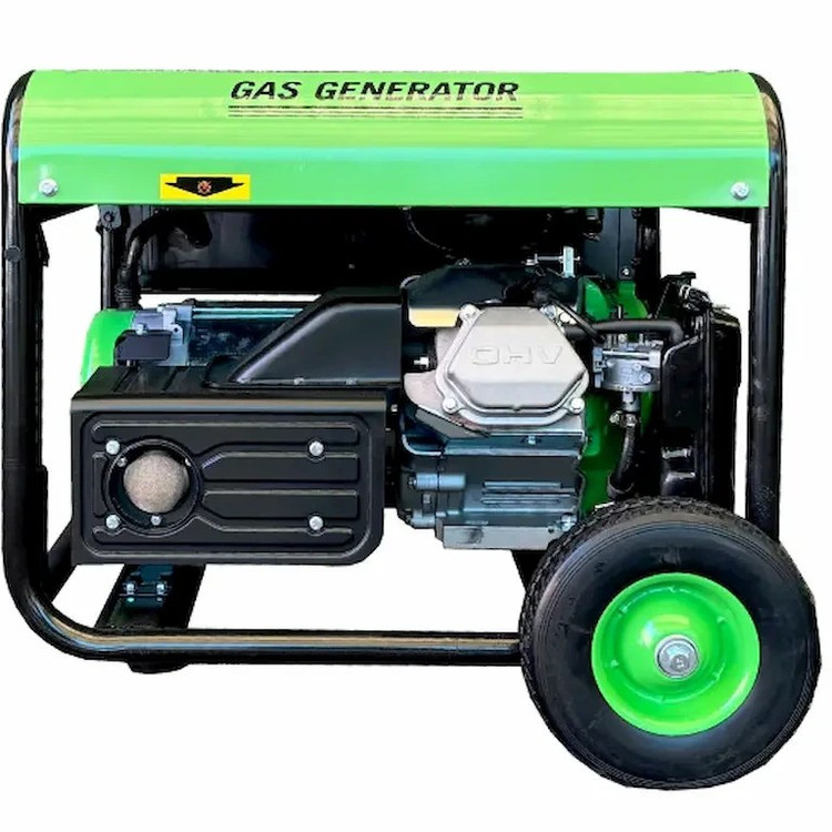 موتور برق 8.5 کیلووات تک فاز استارتی گازسوز گرین پاور مدل cc9000-NG/LPG